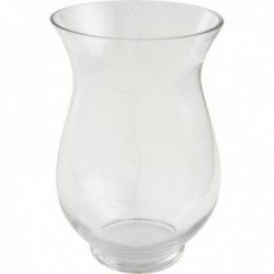 Vaso de vidro redondo ø 16 h 25 cm