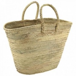 Natural palm basket