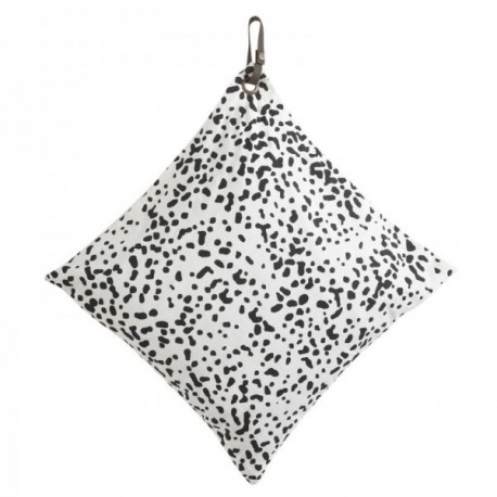 Puuvillatyyny Musta ja valkoiset täplät