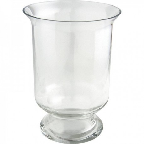 Round glass vase ø 19 h 26 cm