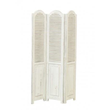 Näyttö valkoisella puulla Aged ja persoit