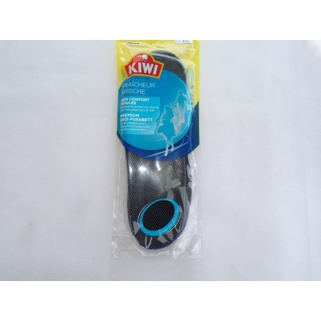 Kiwi Schuheinlagen Frische Deodorant Komfort geformt Sport 42/43
