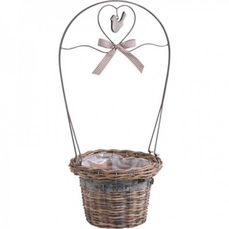 Wiklinowy i metalowy jarsot