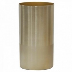 Guld metal vase
