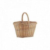 Buff Wicker Market -kori