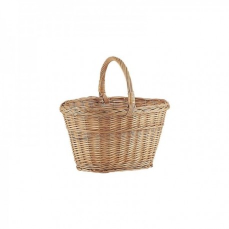 Buff Wicker Market -kori