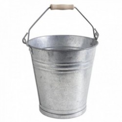 12 liter zinc bucket with...