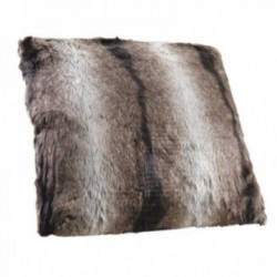 Brown Faux Fur Cushion