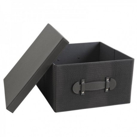 Gray Lizard Polyurethane Foldable Box