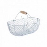 Mesh basket with reinforcements 15 liters