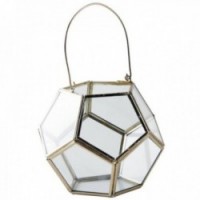 Photophore szkła i mosiężnego