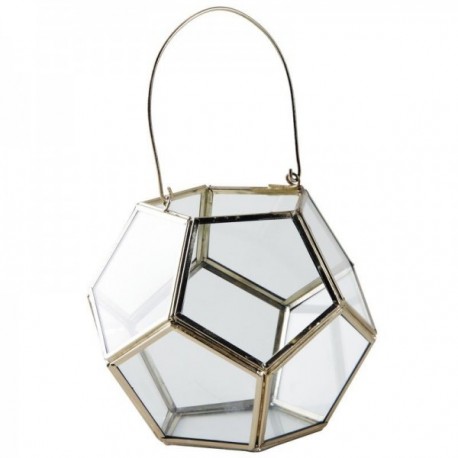 Photophore szkła i mosiężnego