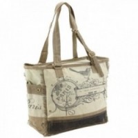 Paryż bawełniana torebka