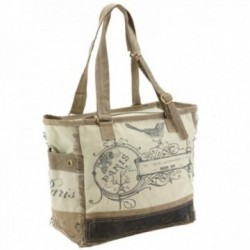 Pariisin puuvilla käsilaukku