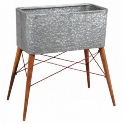 Metal Planter jalka Puu