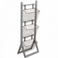 Wooden Stand ure Anmeldelser Vis opbevaring Industrial Style Press Storage