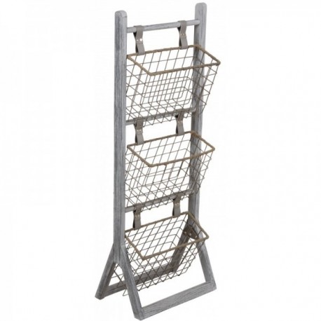 Opinie Wyświetlacz w siatce drucianej i drewna