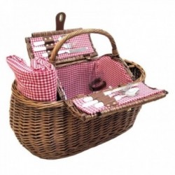 Picnic basket 2 cutlery in...