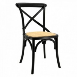 Bistro chair in wood and...