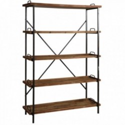 Shelving unit in wood and...