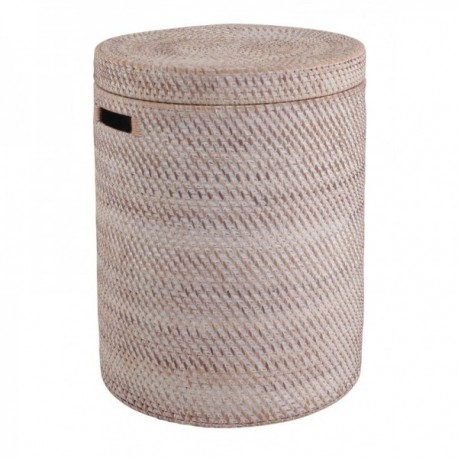 Series of 3 rattan laundry baskets