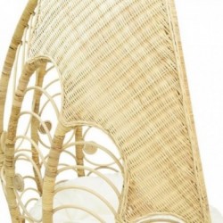 Hage Swing Oval Hengende i Rattan Marrow