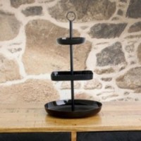 Metal Keittiöpalvelija ja musta hartsi 3 kerrosta