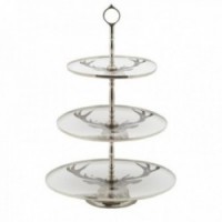 Alumiini ruoanlaitto palvelija ja hartsi, hirvi koristelu, 3 kerrosta