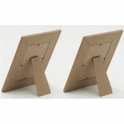 Średni ramka i metalowy wystrój