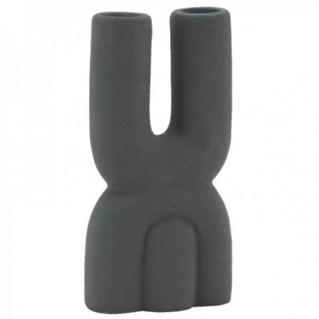 Wazon czarny porcelanowy