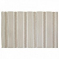 Beige Polypropyleeni Ulkomainen puutarha Mat 120 x 180