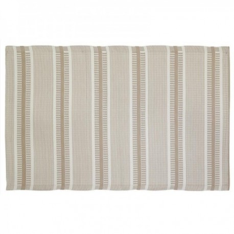 Beige Polypropyleeni Ulkomainen puutarha Mat 120 x 180