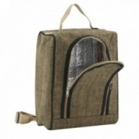 Sac à dos en jute isotherme