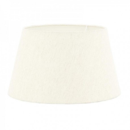 White linen lampshade for table lamp