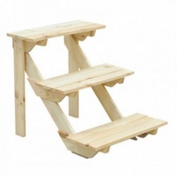 Drewniana półka dla roślin...