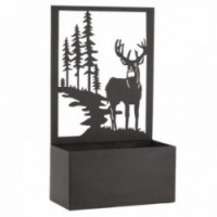 Flower Bin Mudotus Metal Deer