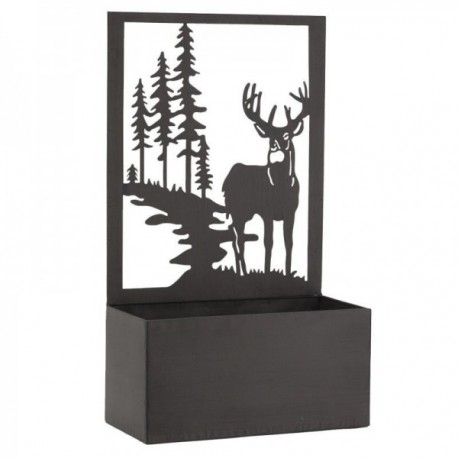 Flower Bin Mudotus Metal Deer