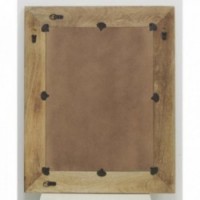 Suorakulmainen puu Mural Mirror - AZTEC Mirror Molding, peili veistos