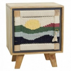 Yöpöytä Mango Wood 1 Hylly