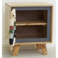 Yöpöytä Mango Wood 1 Hylly