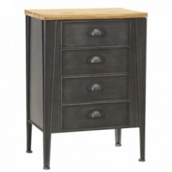 Chest of drawers in metal...