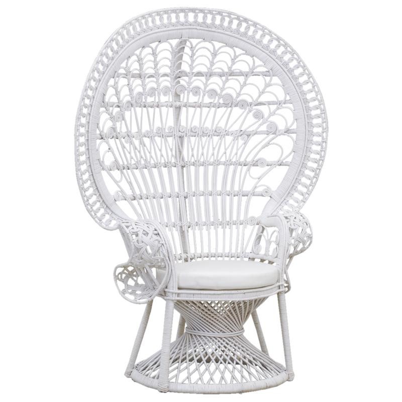 Poltrona vintage in rattan Emmanuelle | Maisons du Monde