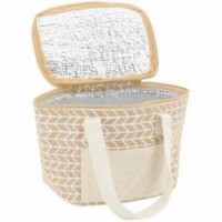 Eristetty laukku lounas lounas - geometriset kuviot 20 x 15 x 15 cm