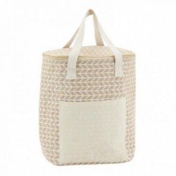 Insulated lunch bag in jute...