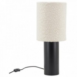 Svart metall Steet golvlampa & spänne spänne lampor Vit: Casy Design bordlampa och chic chevet lampa