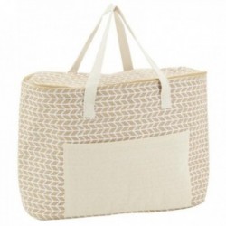 Insulated lunch bag in jute...