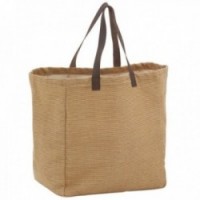 Sac à main en jute naturel