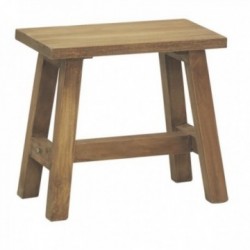 Stool in solid natural...