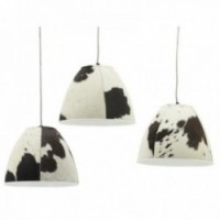 Cowhide jousituslamppu Ø 34 tuntia 28 cm