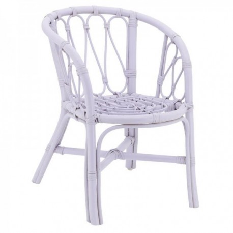 Purple purple tinted child armchair